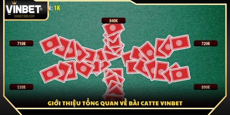 Tổng quan chi tiết về trò chơi bài Catte tại nhà cái Vinbet 