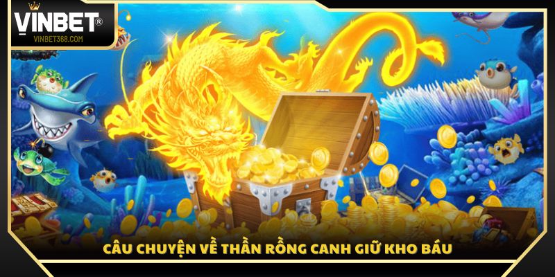 Thần Rồng bảo vệ kho báu giữa lòng biển sâu