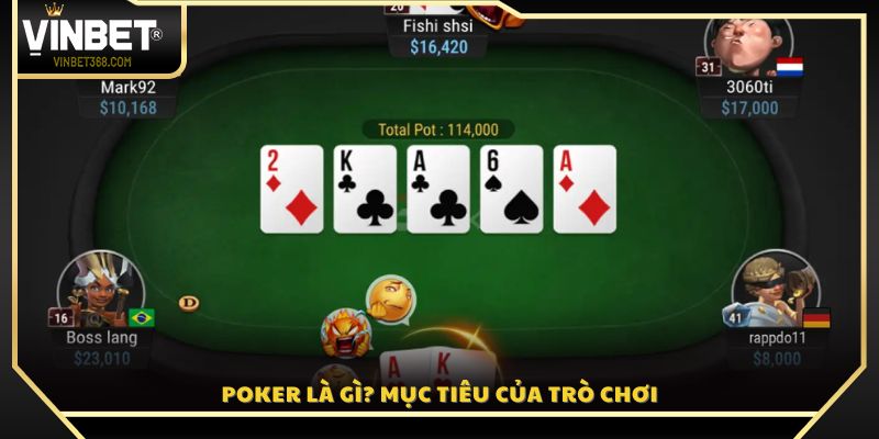 Tìm hiểu khái niệm Poker và mục tiêu chính 