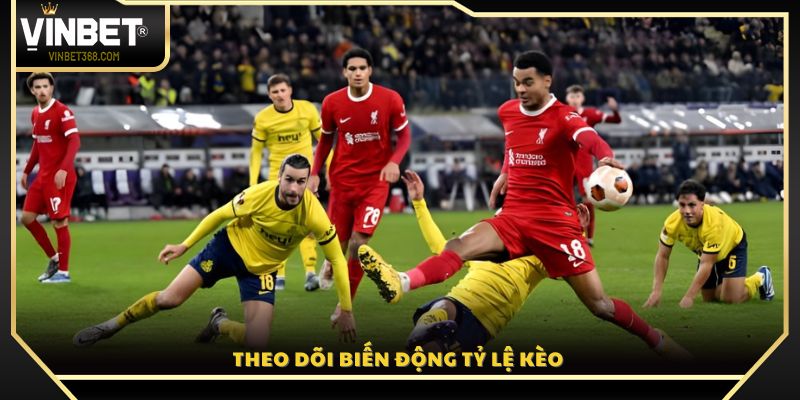  Theo dõi sát sao những biến động của tỷ lệ kèo 