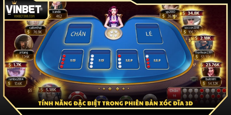 Những điểm cải tiến nổi bật trong xóc đĩa 3D hiện nay