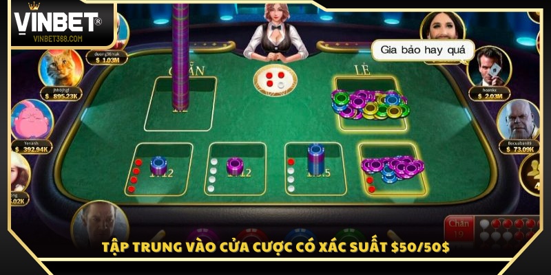 Mẹo đặt cược hiệu quả khi chọn cửa có khả năng trúng 50%